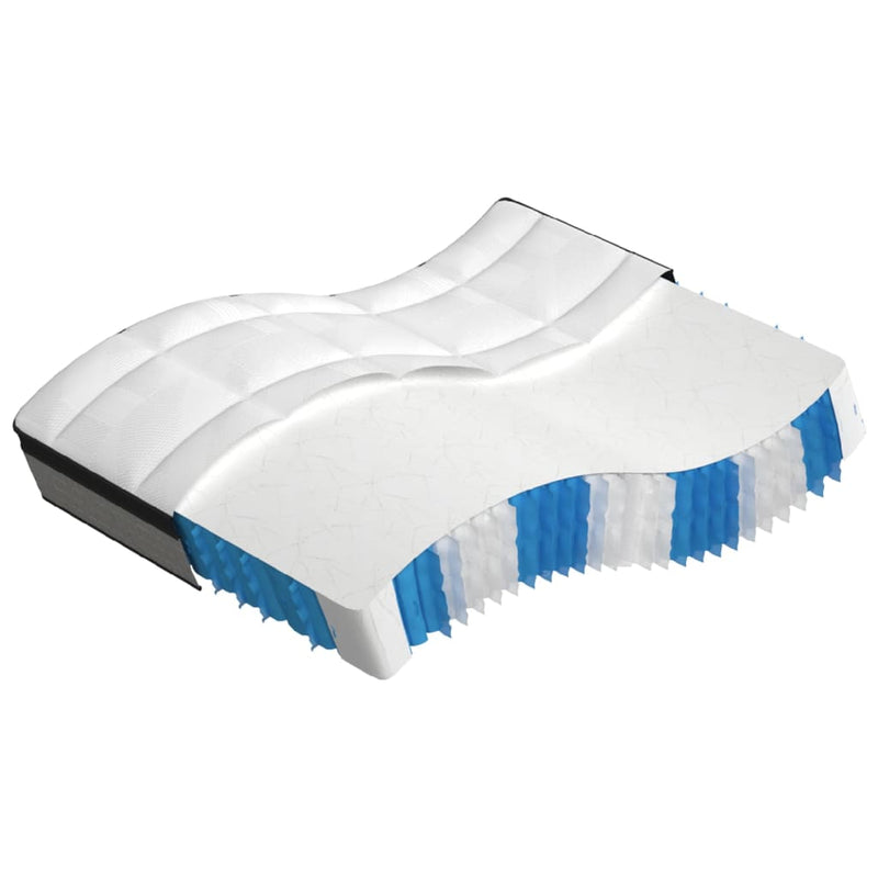 Pocketveringmatras middelhard-hard 160x200 cm Super King Size
