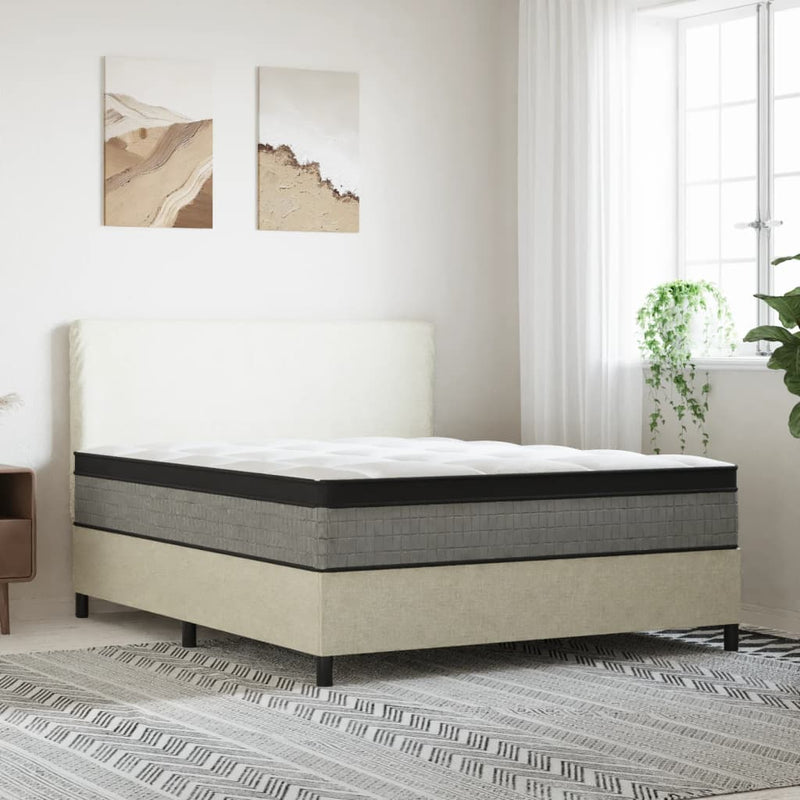 Pocketveringmatras middelhard-hard 160x200 cm Super King Size