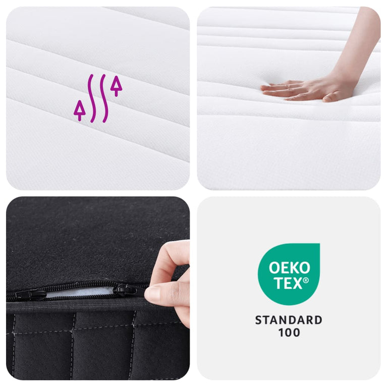 Binnenveringmatras middelhard 140x190 cm