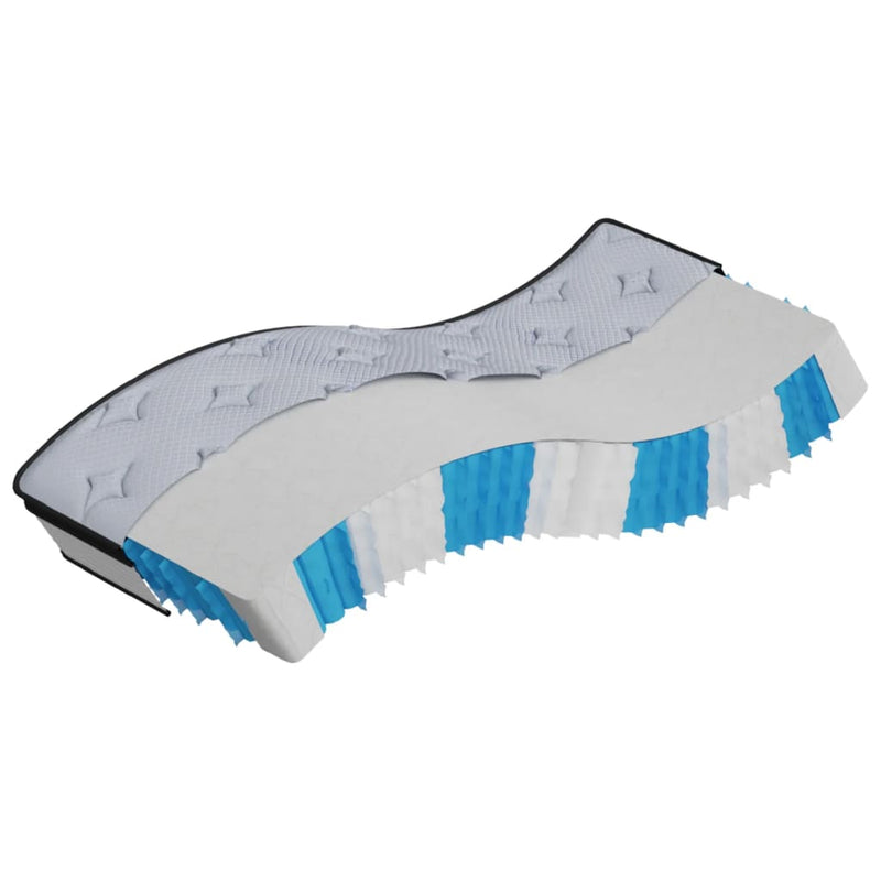 Pocketveringmatras middelhard-plus 80x200 cm