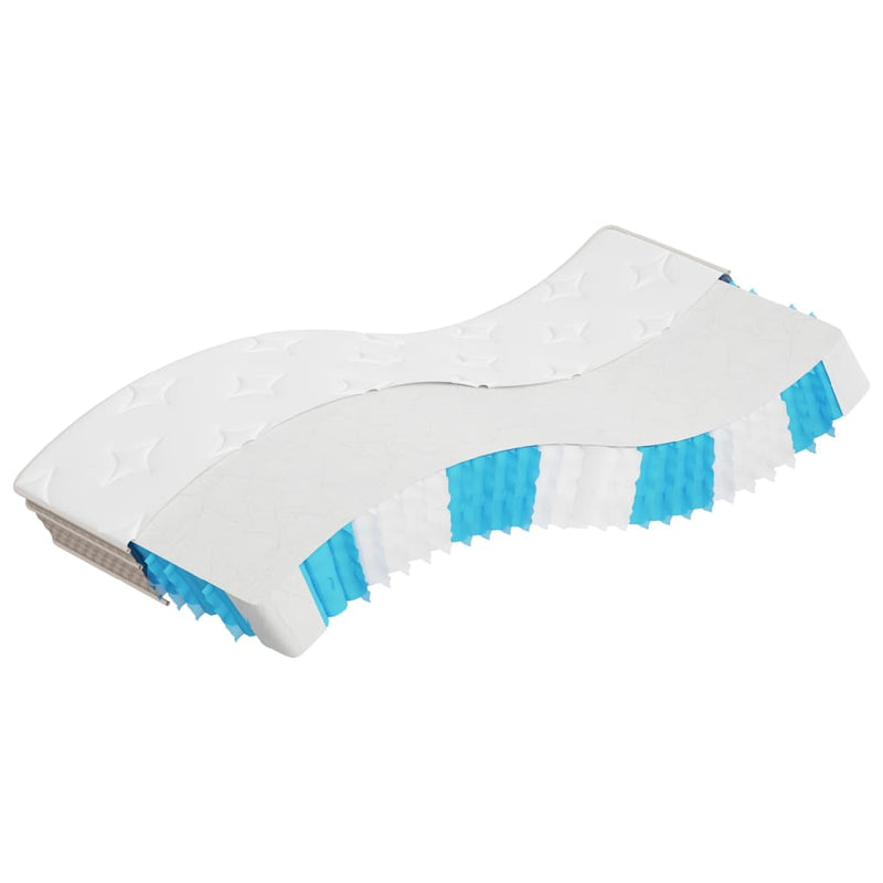 Pocketveringmatras middelhard-plus 90x190 cm Single Size