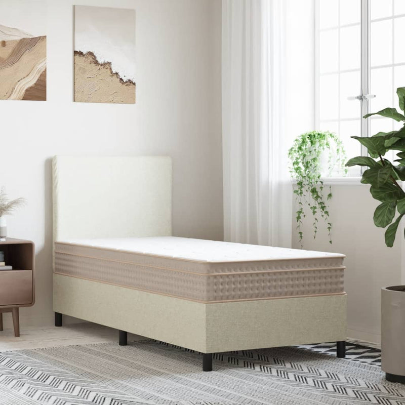 Pocketveringmatras middelhard-plus 90x190 cm Single Size