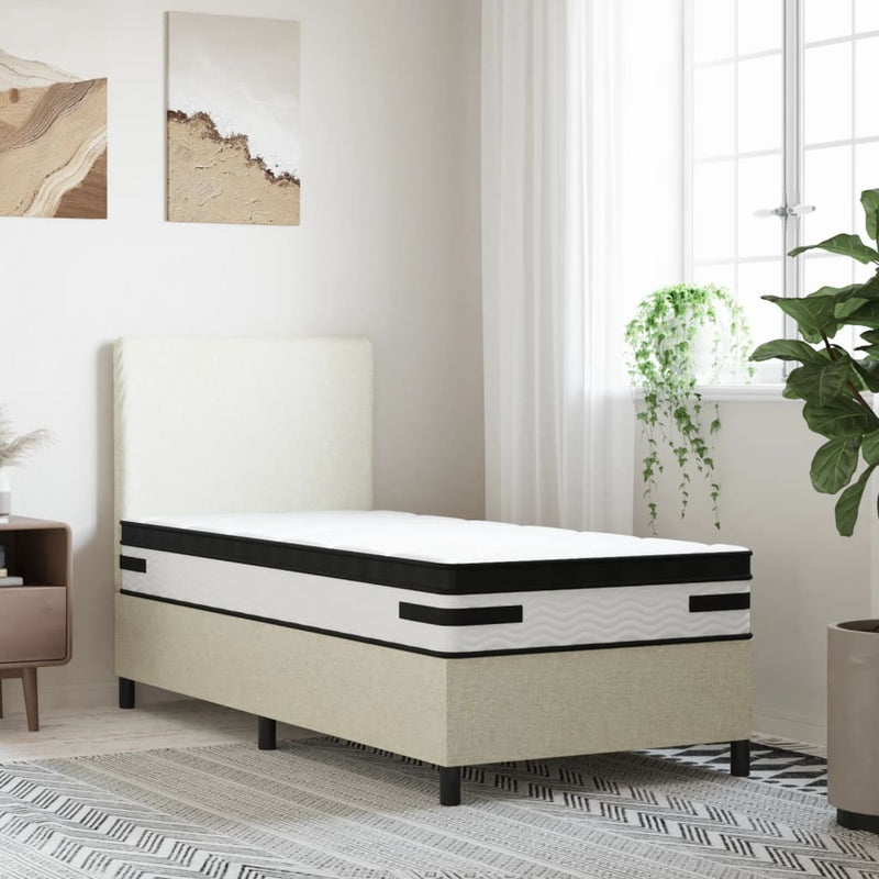Pocketveringmatras middelhard-plus 90x190 cm Single Size