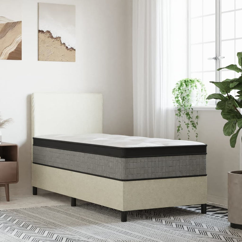 Pocketveringmatras middelhard-hard 90x200 cm