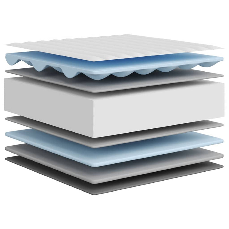 Schuimmatras middelzacht 90x190 cm Single Size