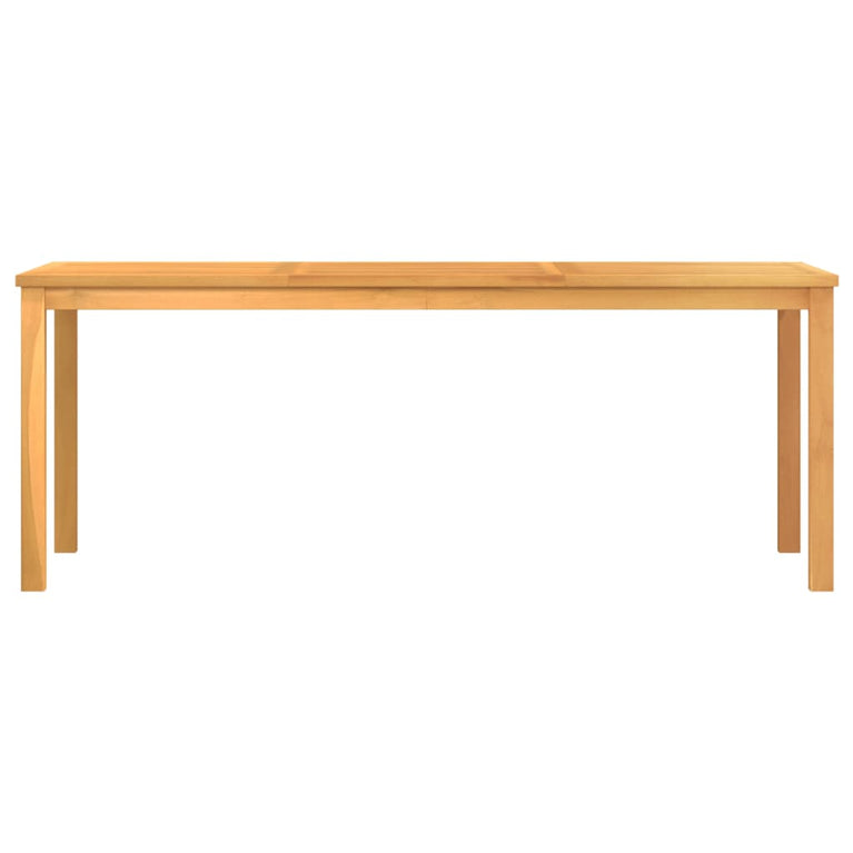 7-delige Tuinset massief teakhout