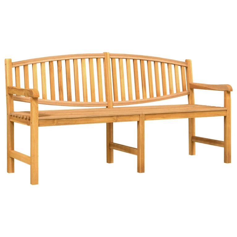 3-delige Tuinset massief teakhout