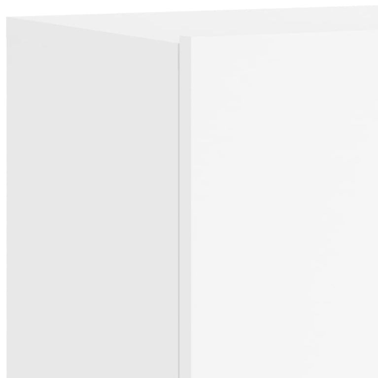 Tv-meubels 2 st wandgemonteerd 80x30x41 cm wit