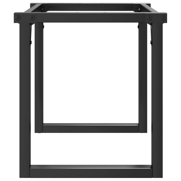 Salontafelpoten O-frame 80x40x43 cm gietijzer