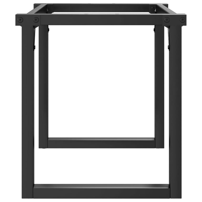 Salontafelpoten O-frame 90x30x43 cm gietijzer