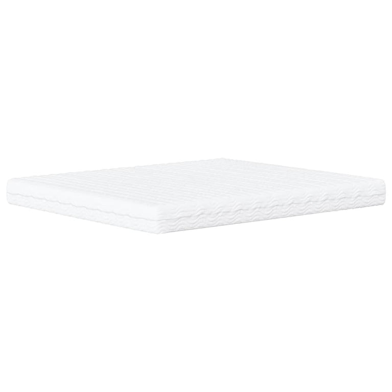 Bed met matras kunstleer bruin 160x200 cm