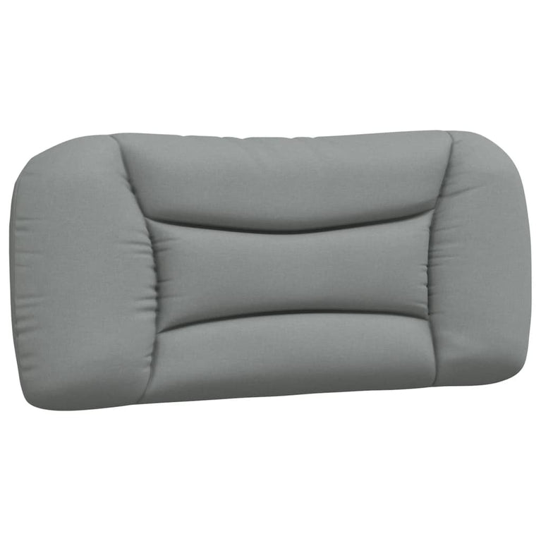 Bed met matras stof lichtgrijs 80x200 cm