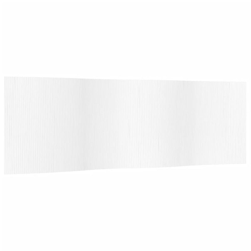 Kamerscherm 165x600 cm bamboe wit