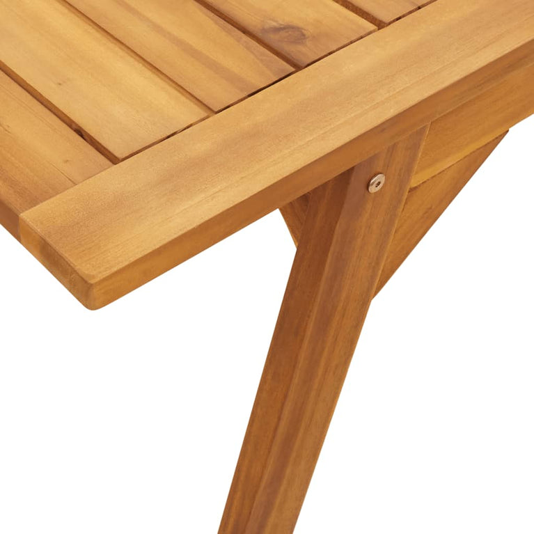 3-delige Tuinset massief acaciahout
