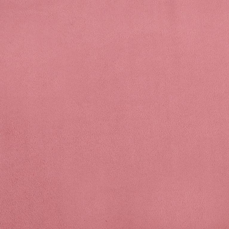 Slaapbank 2-zits fluweel roze