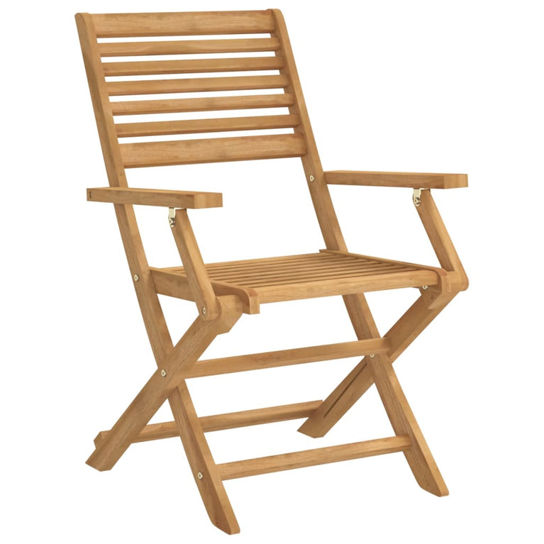 Tuinstoelen 4 st inklapbaar 54,5x61,5x86,5 cm acaciahout