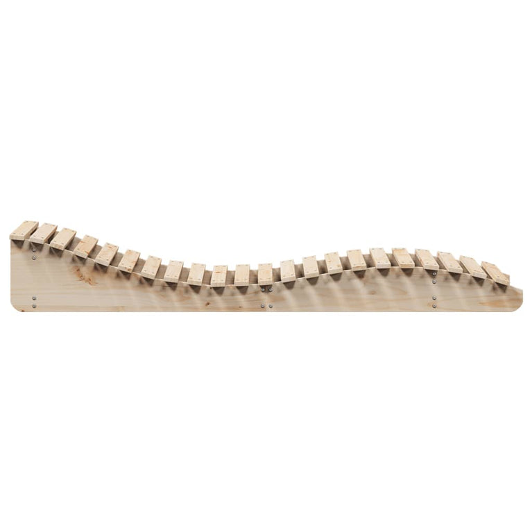 Ligbed 205x70x31,5 cm massief grenenhout