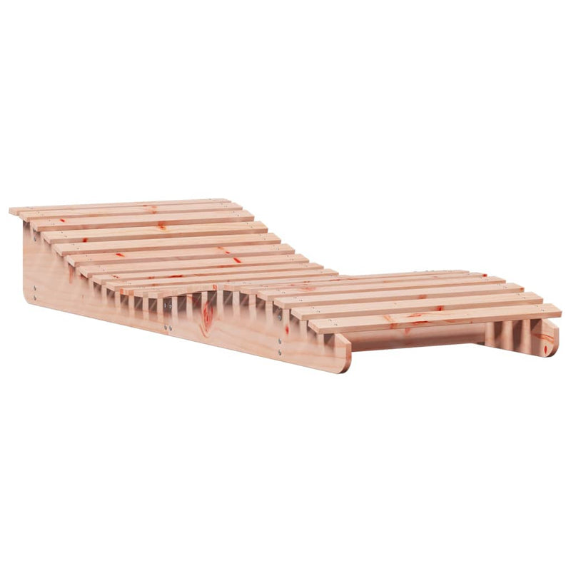 Ligbed 205x80x31,5 cm massief douglashout