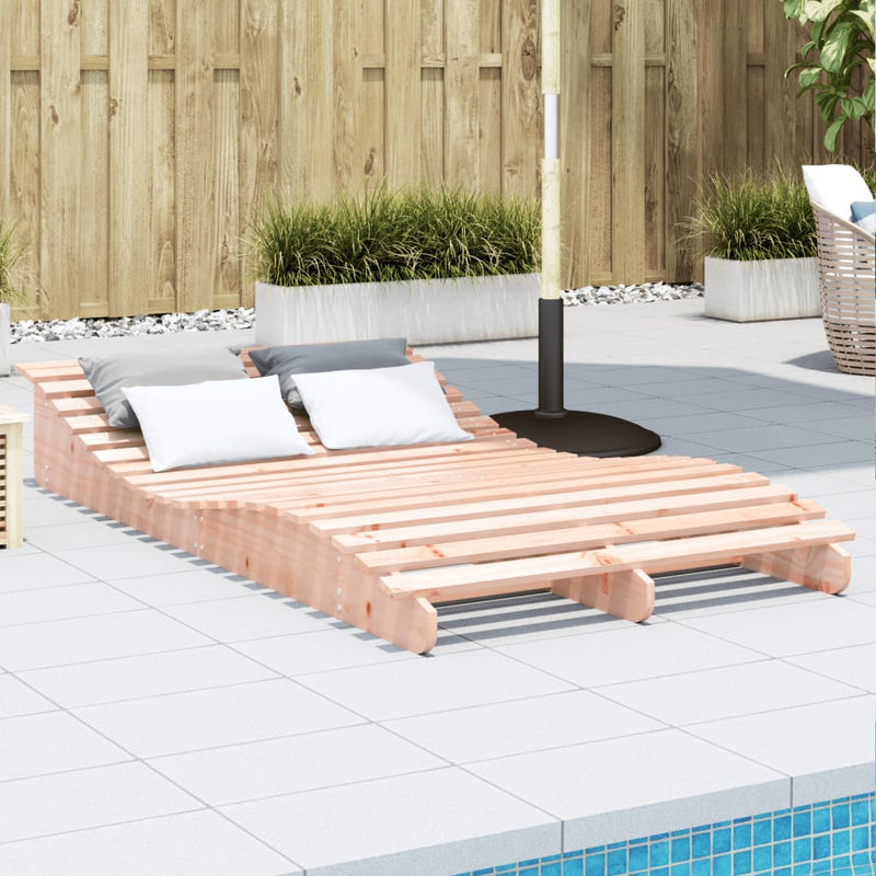 Ligbed 205x110x31,5 cm massief douglashout