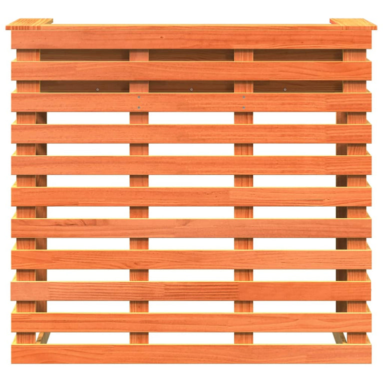 Tuinbartafel wasbruin 113,5x50x103 cm massief grenenhout