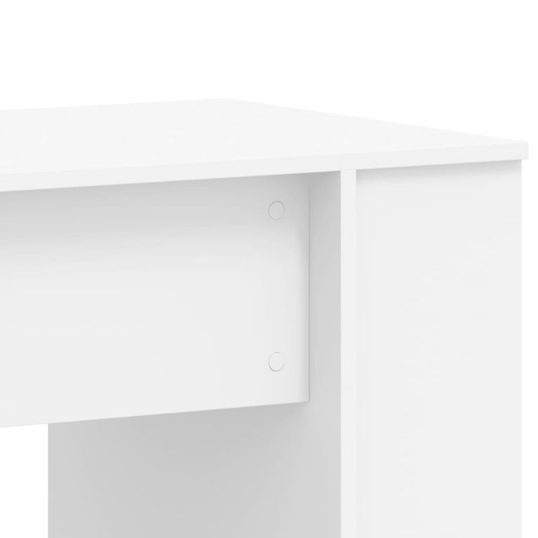 Bureau 140x50x75 cm bewerkt hout wit