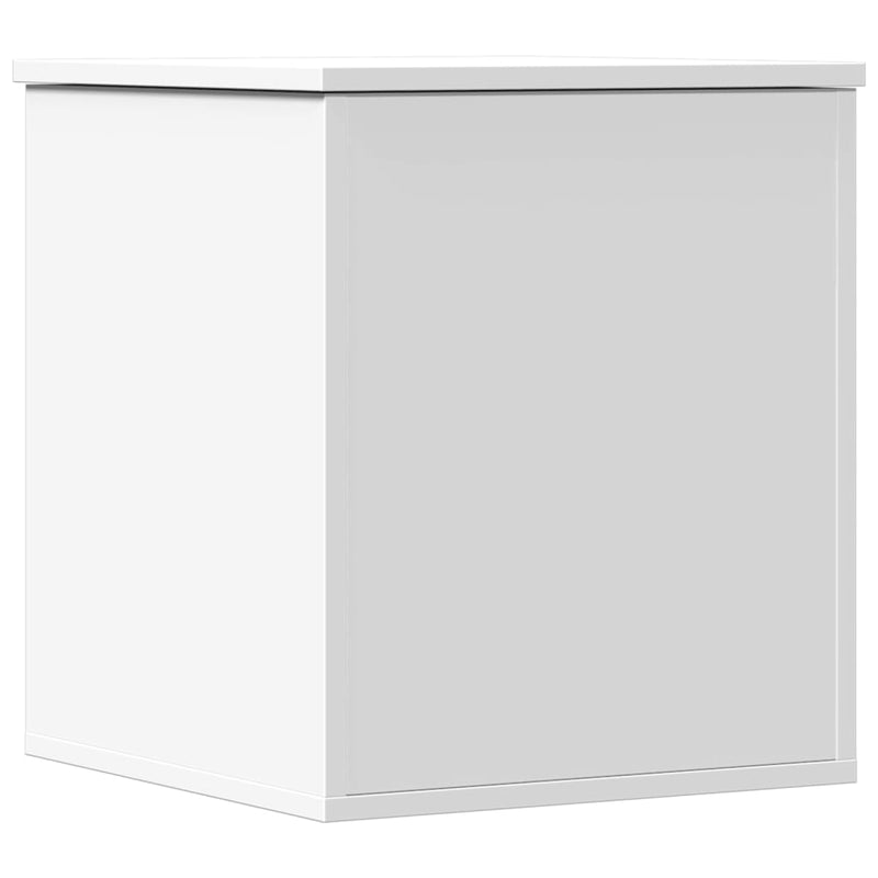 Opbergbox 40x42x46 cm bewerkt hout wit