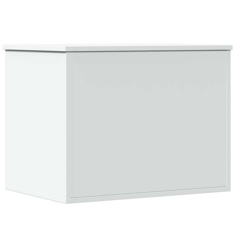 Opbergbox 60x42x46 cm bewerkt hout wit
