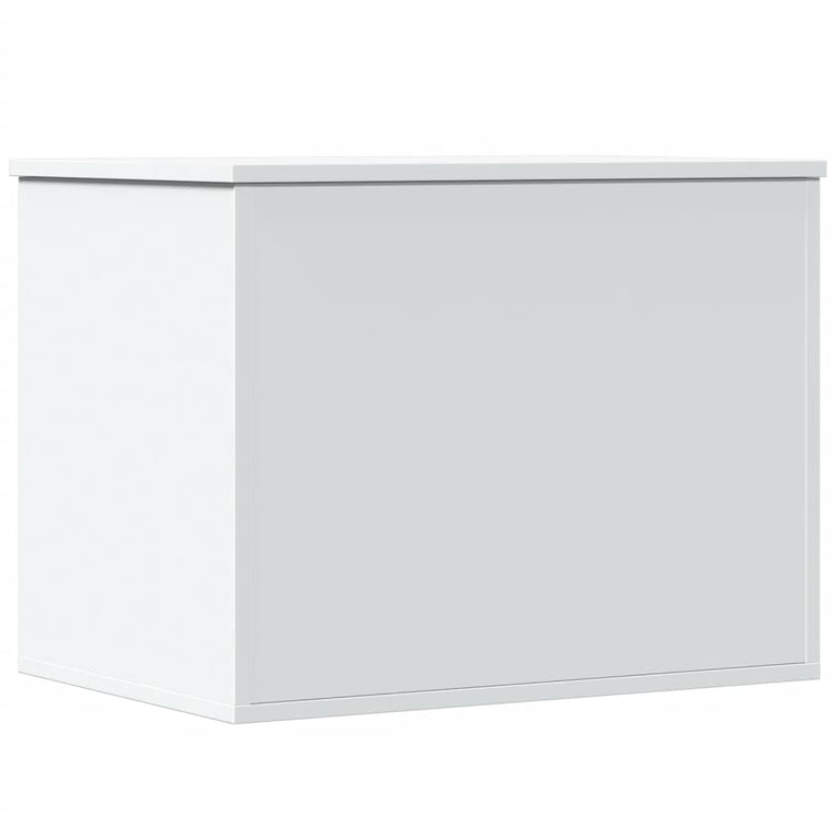 Opbergbox 60x42x46 cm bewerkt hout wit