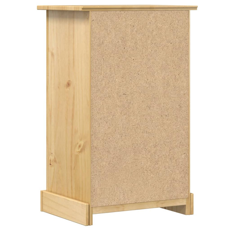 Nachtkastje Corona 53x39x84 cm massief grenenhout