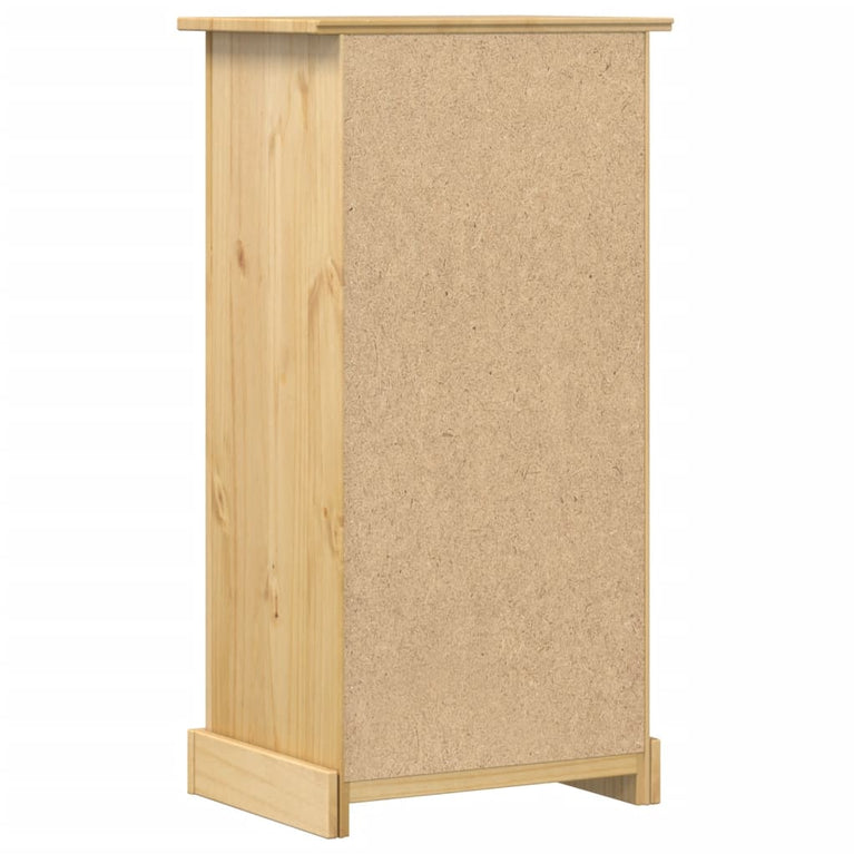 Nachtkastje Corona 53x39x103 cm massief grenenhout