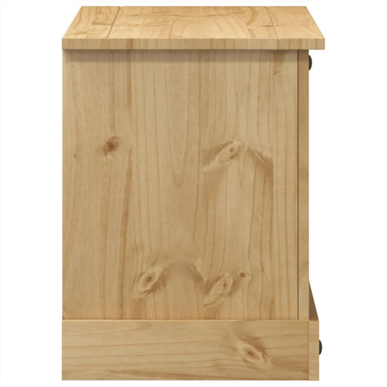 Tv-meubel Corona 100x40x52 cm massief grenenhout