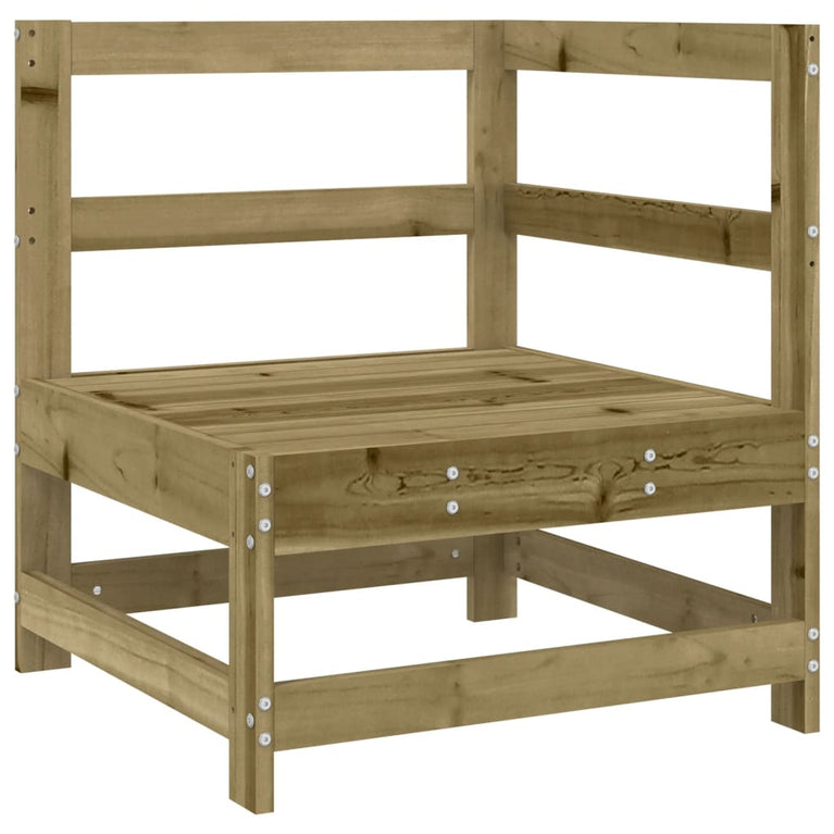 3-delige Loungeset geïmpregneerd grenenhout