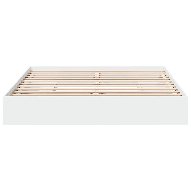Bedframe met lades bewerkt hout wit 180x200 cm
