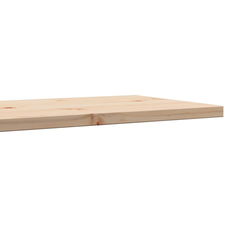 Tafelbladen 2 st rechthoekig 80x40x2,5 cm massief grenenhout