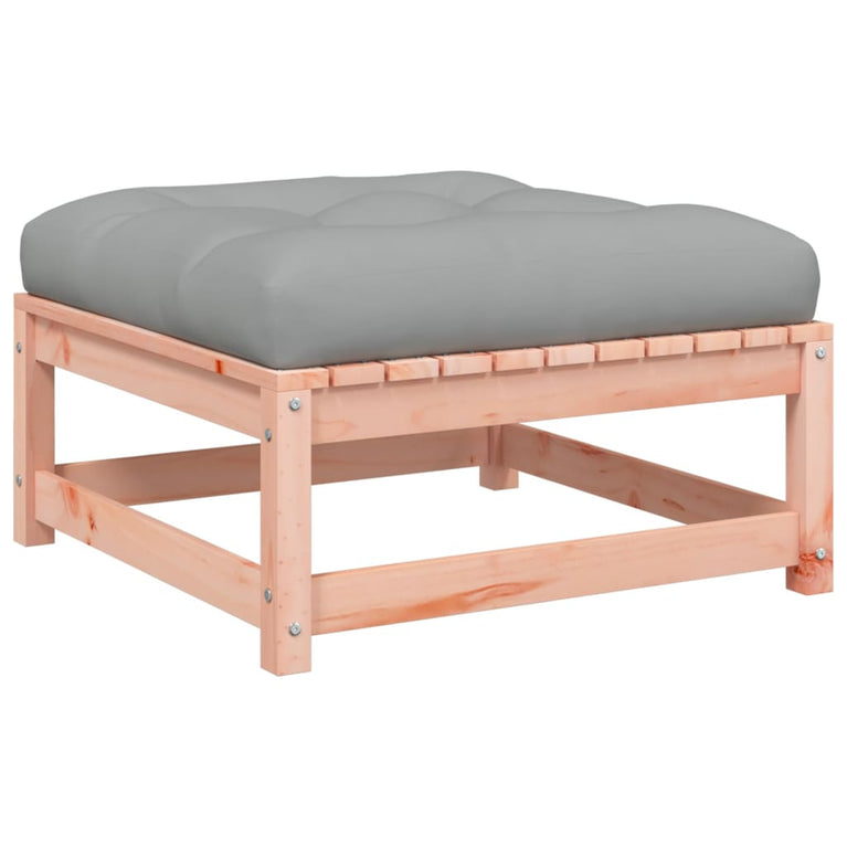 7-delige Loungeset met kussens massief douglas vurenhout