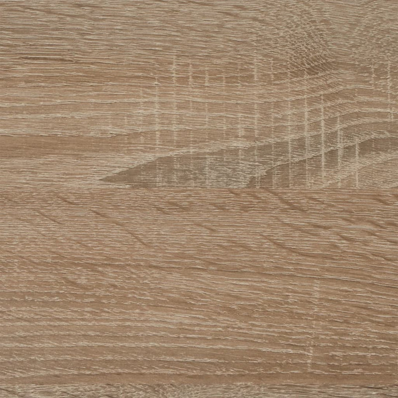 FMD Opbergkast met 3 vakken 47,1x39,9x112,5 cm eikenkleurig MeubelReus