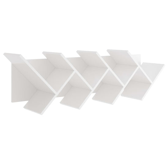 FMD Boekenplank zwevend geometrisch wit MeubelReus