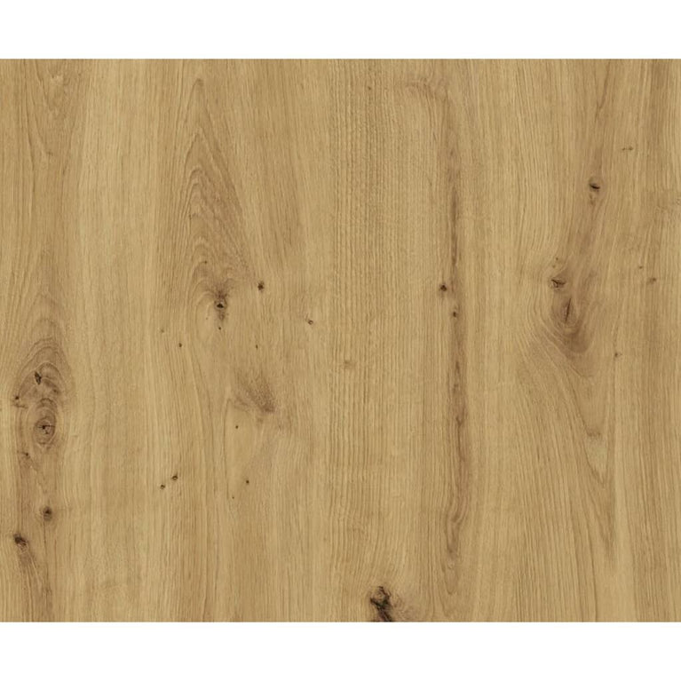 FMD Tv-kast met 2 open vakken 133,5x39,9x49,2 cm zwart & artisan eiken
