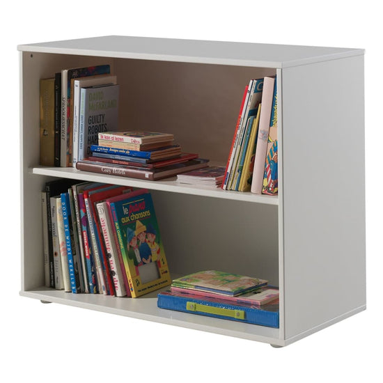 Vipack Boekenkast Pino met 2 lades hout wit MeubelReus