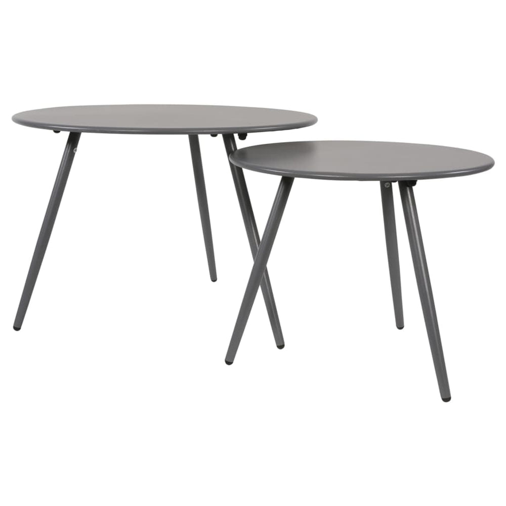 Lesli Living Bijzettafel Rafael 45x35 cm grijs MeubelReus