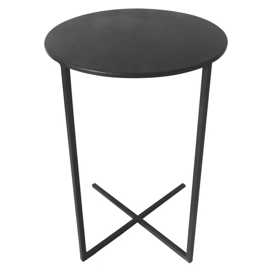 Lesli Living Bijzettafel Xavi 35x60 cm zwart MeubelReus