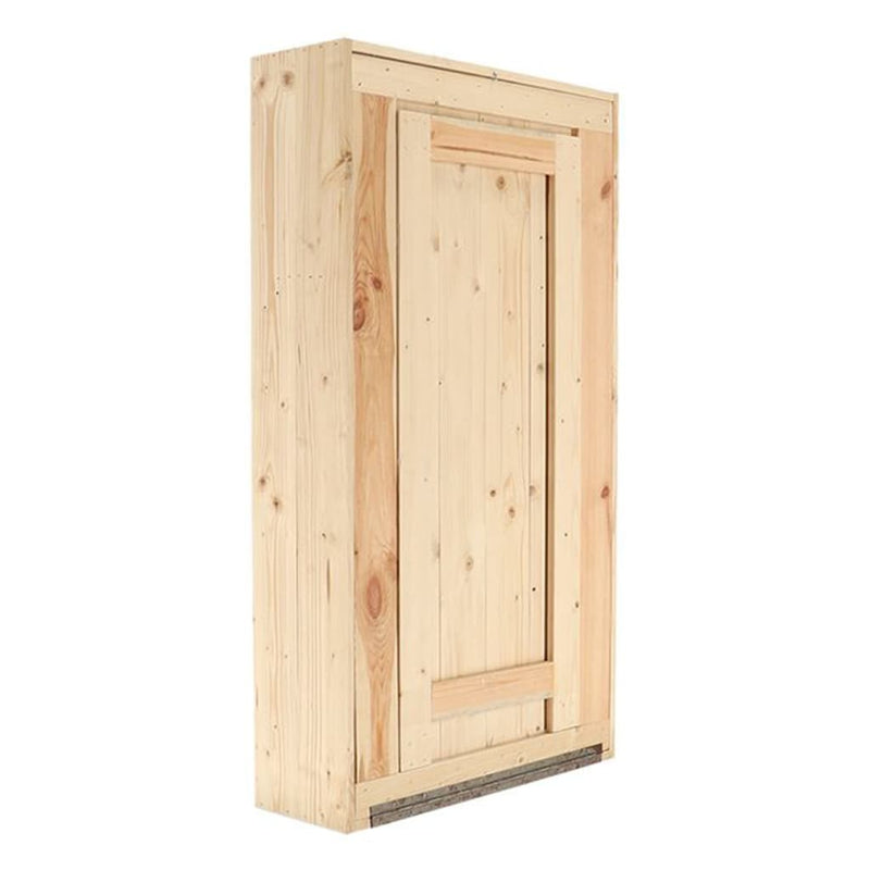 Esschert Design Wandbar met neerklapbaar schap L naturel MeubelReus