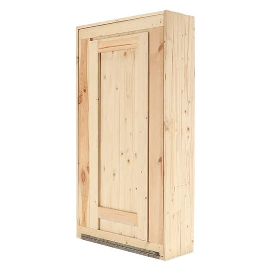 Esschert Design Wandbar met neerklapbaar schap L naturel MeubelReus