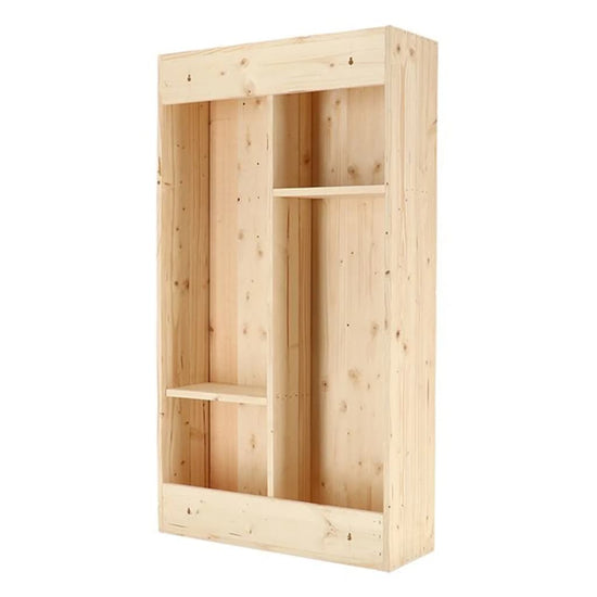Esschert Design Wandbar met neerklapbaar schap L naturel MeubelReus