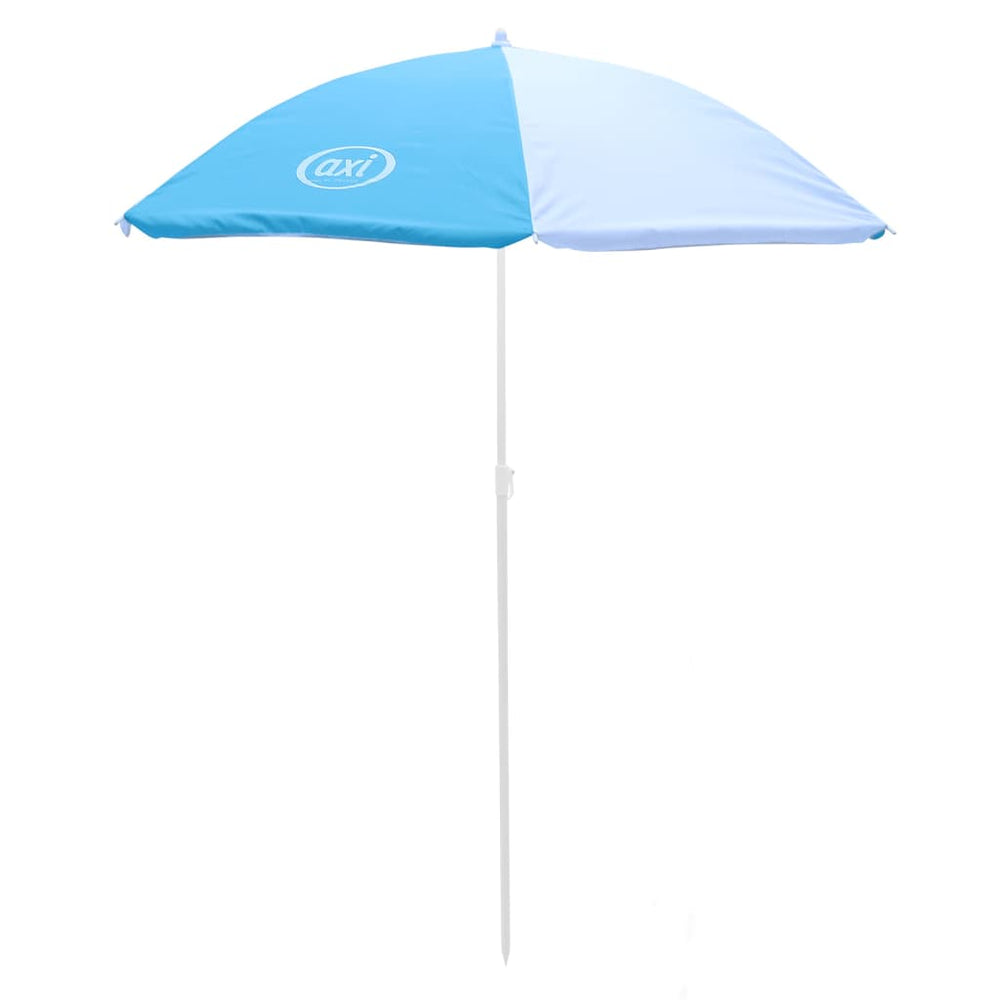 AXI Kinderpicknicktafel Nick met parasol bruin en wit MeubelReus