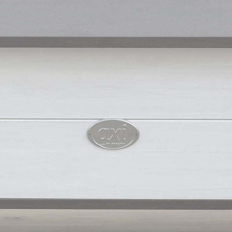 AXI Opbergbank Corky grijs en wit MeubelReus