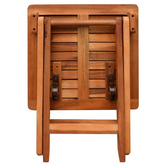 Ligbed met tafel massief acaciahout MeubelReus