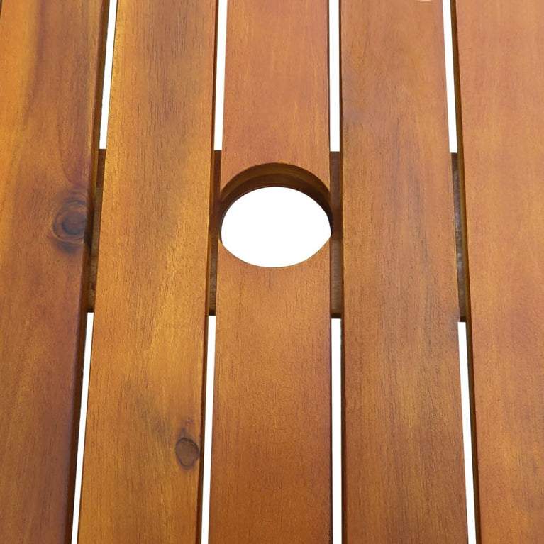 7-delige Tuinset massief acaciahout MeubelReus