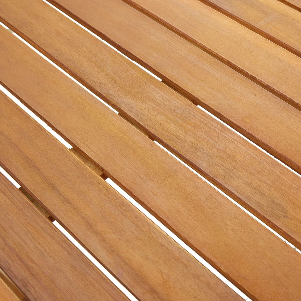 Tuintafel 140x80x74 cm massief acaciahout MeubelReus