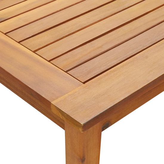 Tuintafel 140x80x74 cm massief acaciahout MeubelReus